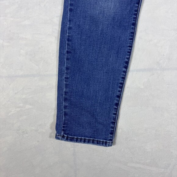 Levi's Skinny Jeans Womens Blue Stretch Denim High Rise Comfort Size 18S 34x28 - Picture 10 of 16